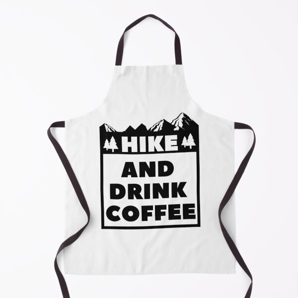 Item preview, Hike And Drink Coffee - Mountain Hiking & Coffee Drinking designed and sold by Presto Prints Design.