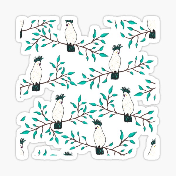 Cockatoo Sticker