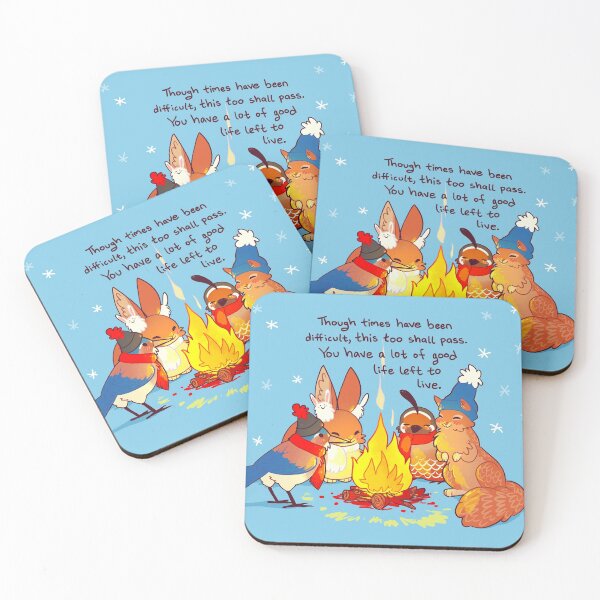 Item preview, "You Have a Lot of Good Life Left to Live" Animal Winter Party designed and sold by thelatestkate.