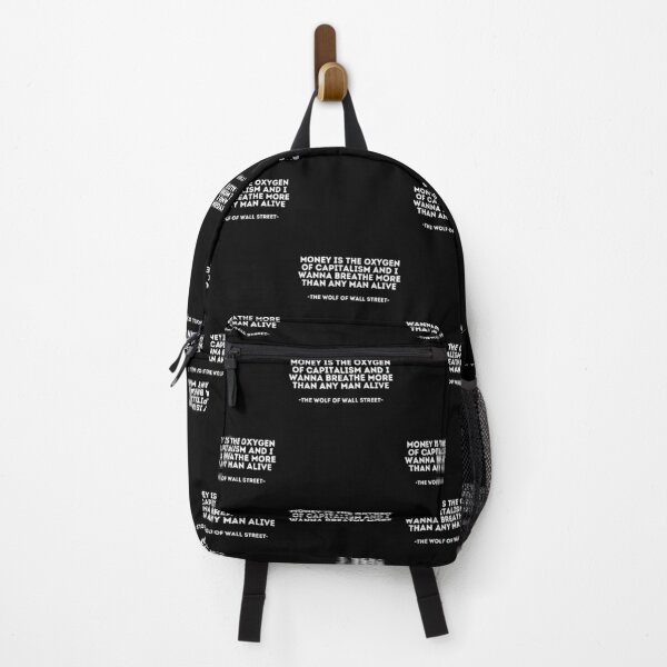 Item preview, The Wolf of wall street Quote - Money is the oxygen of capitalism and I wanna breathe more than any man alive designed and sold by madeyougiggle.