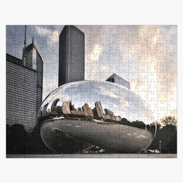 Chicago Bean Jigsaw Puzzles for Sale | Redbubble