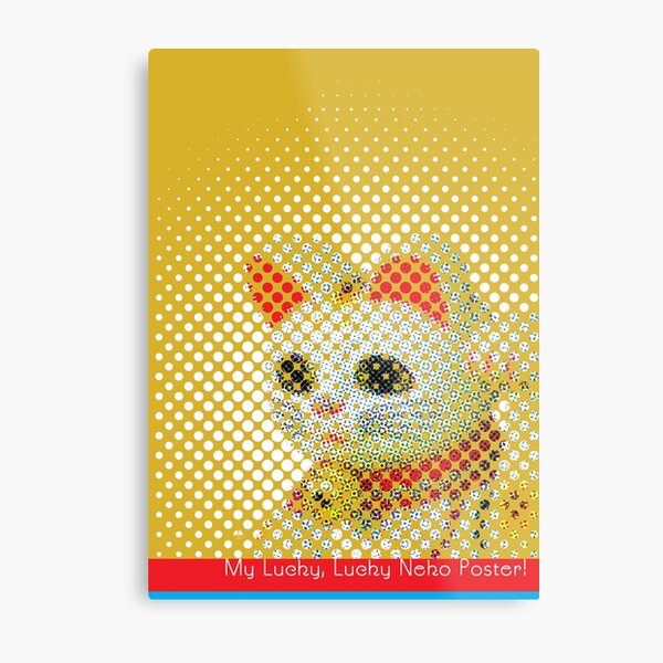 My Lucky, Lucky Neko Metal Print