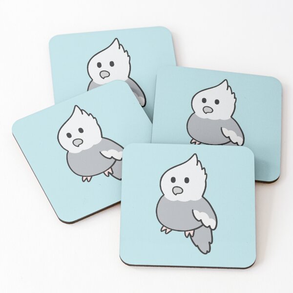 Item preview, Cute Whiteface Cockatiel  designed and sold by BiscuitSnack.