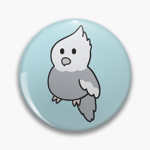 Item preview, Cute Whiteface Cockatiel  designed and sold by BiscuitSnack.