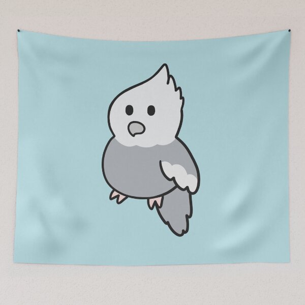 Item preview, Cute Whiteface Cockatiel  designed and sold by BiscuitSnack.