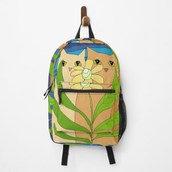 Item preview, Three Cats, Two Flowers, One Snail and A Ladybug designed and sold by Jean Gregory Evans.