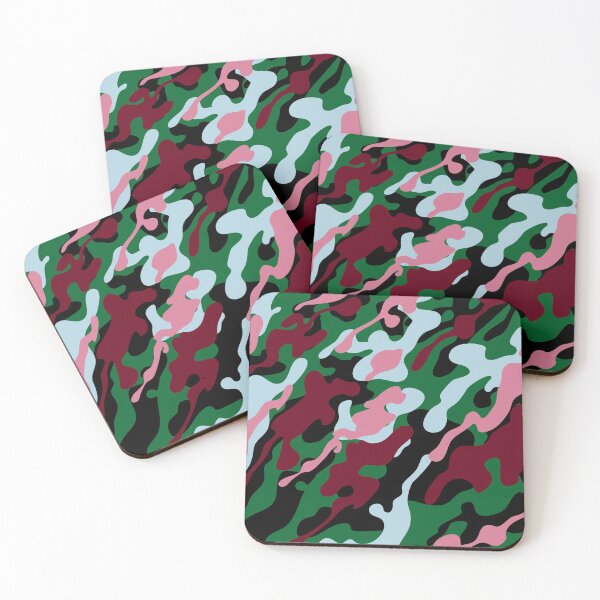 Item preview, Salmon and Burgundy Camo designed and sold by DaughterofYah.