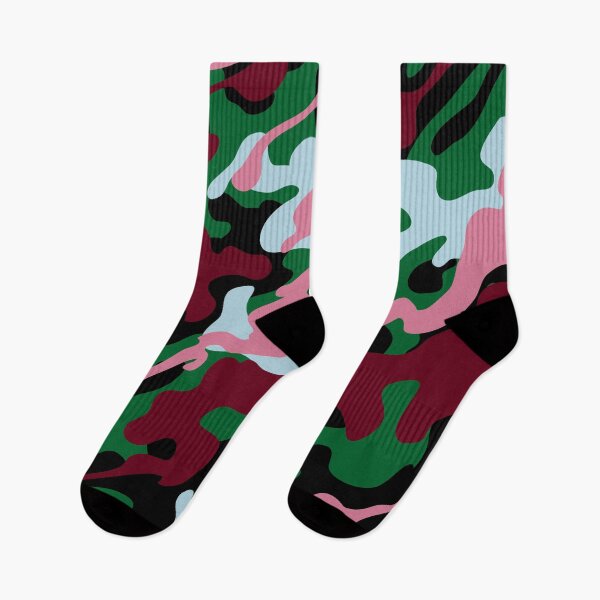 Item preview, Salmon and Burgundy Camo designed and sold by DaughterofYah.