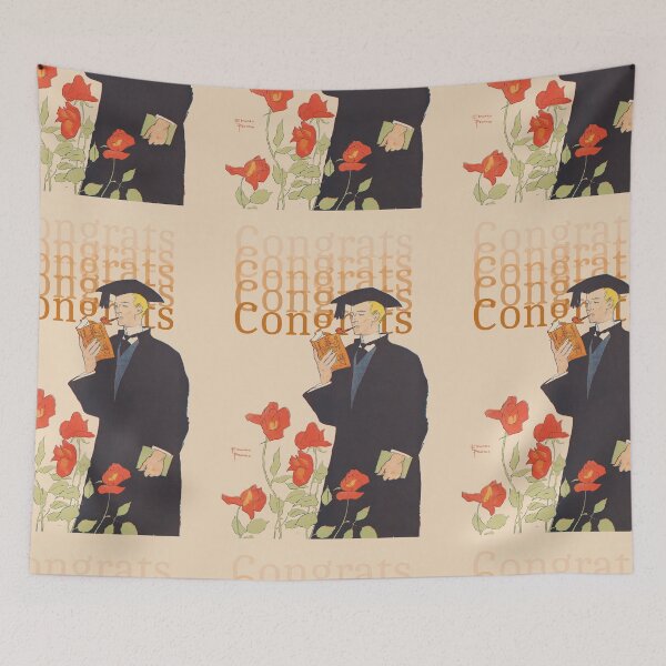 Item preview, Vintage 1895 Congrats, Graduation designed and sold by bellatierra.