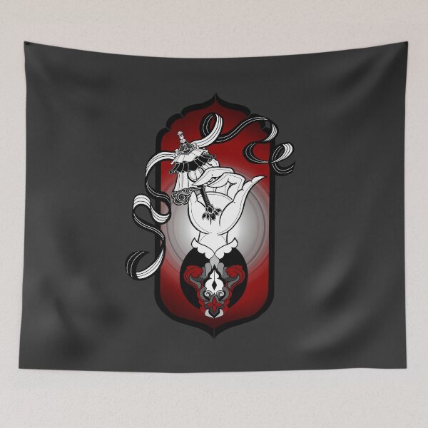 Item preview, Auspicious symbol - The Banner of Victory designed and sold by Anicatattoos.