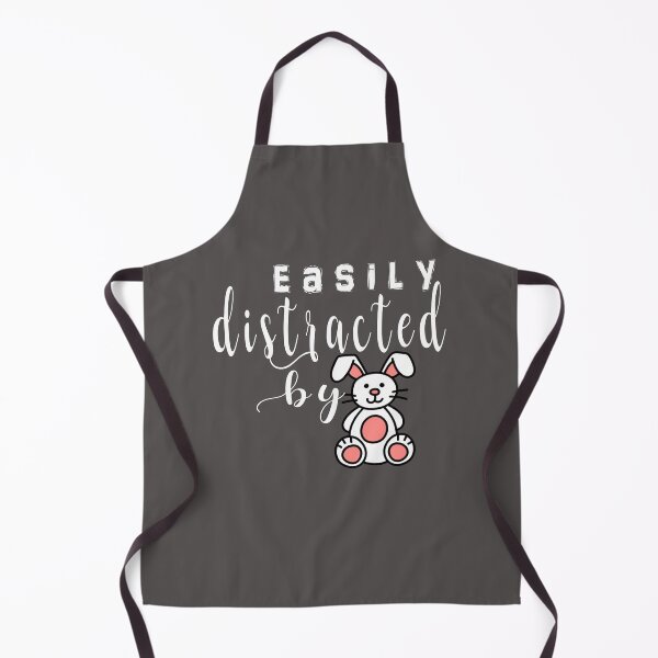 Item preview, Copy of easily distracted by rabbits designed and sold by ishako online.