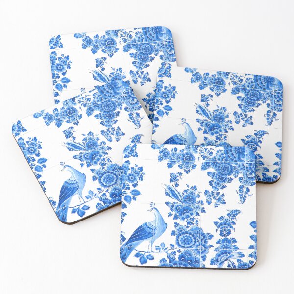 Item preview, Blue Traditional Dutch Tile Pattern  designed and sold by MrGiftee.