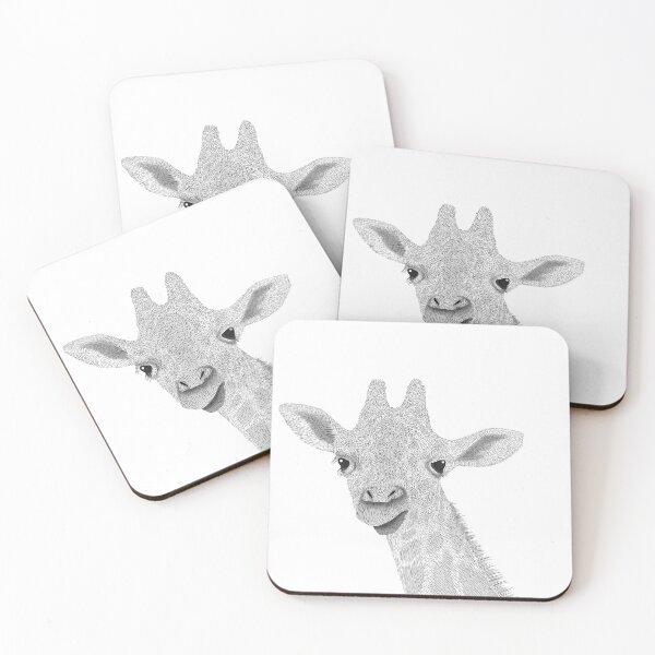 Item preview, Giraffe illustrated  designed and sold by MinimalistAnim-.
