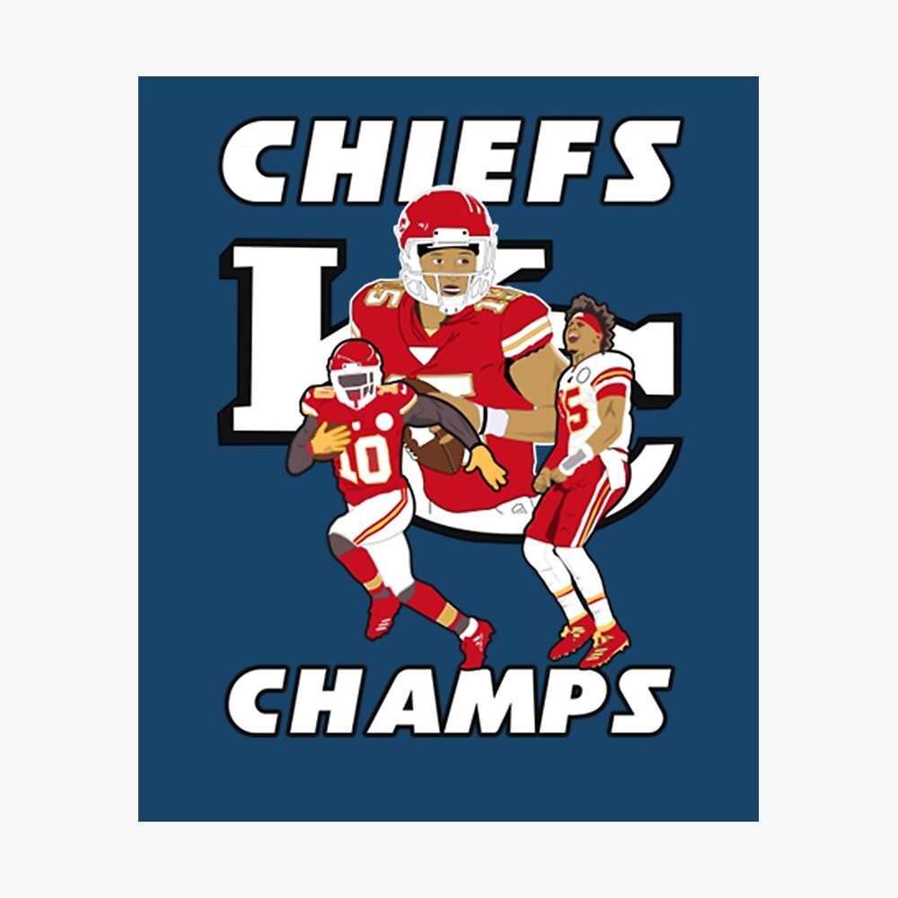 Tyreek Hill Poster Kansas City Chiefs Canvas Print Wall 