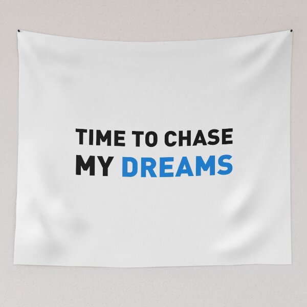 Item preview, Time To Chase My Dreams (Black and White BG) designed and sold by FilipeFerreira.
