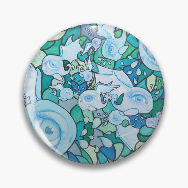 Item preview, winged whales mosaic designed and sold by ansho.