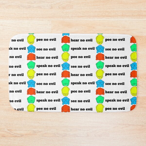 Item preview, pee no evil designed and sold by Sporgles.