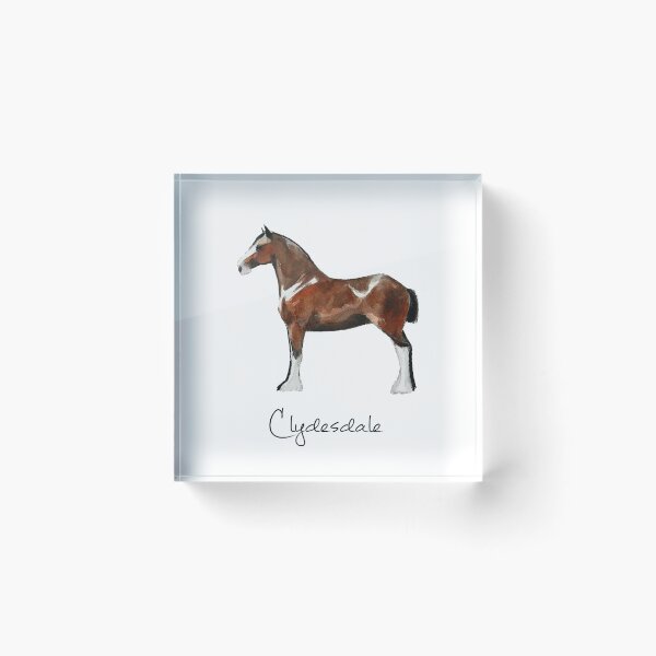 Item preview, Clydesdale Horse Breed Profile designed and sold by Lavender Woodman.