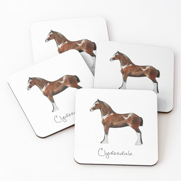 Item preview, Clydesdale Horse Breed Profile designed and sold by Lavender Woodman.