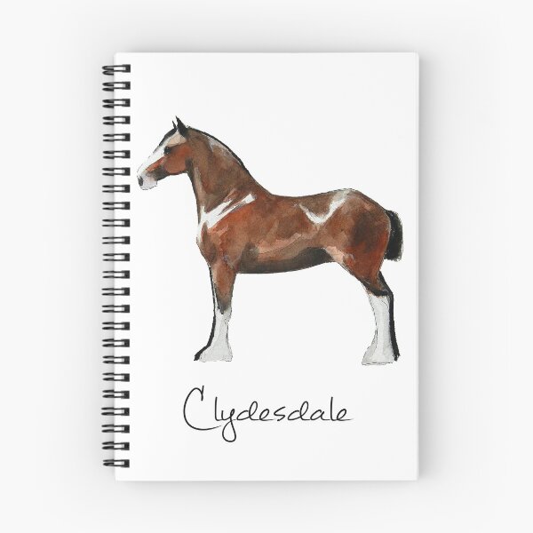 Item preview, Clydesdale Horse Breed Profile designed and sold by Lavender Woodman.