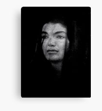 Jacki's black Canvas Print