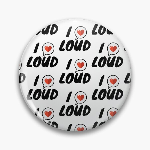 Item preview, I Love Loud designed and sold by WorldPrintTees.