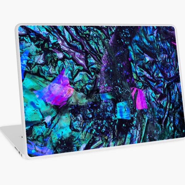 Peacock Iridescent Laptop Skin