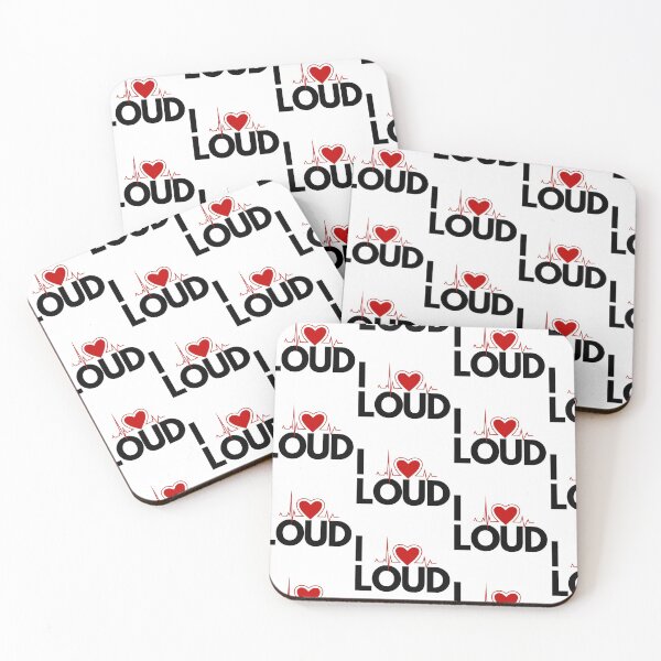 Item preview, I Love Loud designed and sold by WorldPrintTees.
