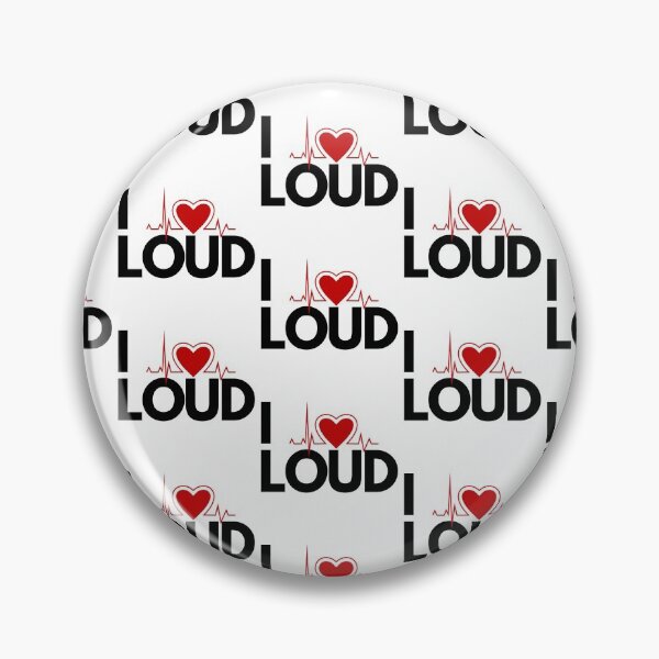 Item preview, I Love Loud designed and sold by WorldPrintTees.
