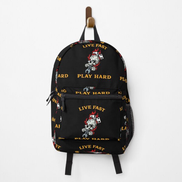 Item preview, "Live Fast Play Hard"  designed and sold by Sinfamous.