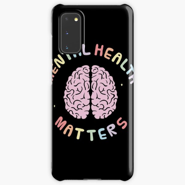 Mental-Health-Matters-Awareness-Human-Brain-Mental-Health-Sweatshirt Samsung Galaxy Snap Case