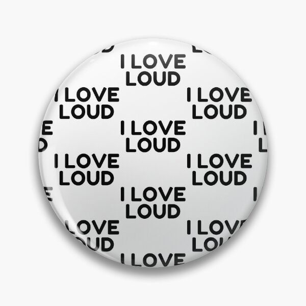 Item preview,  I Love Loud designed and sold by WorldPrintTees.