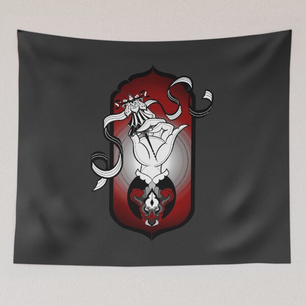 Item preview, Eight Auspicious Symbols - The Precious Parasol / Umbrella  designed and sold by Anicatattoos.