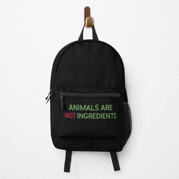 Item preview, Animals are not Ingredients Veganuary  designed and sold by FitFabFunny.