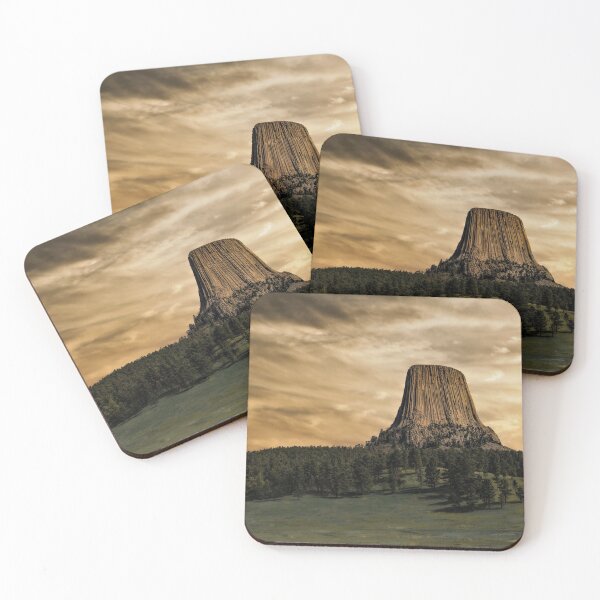 Item preview, Wyoming, Devils Tower  designed and sold by beachfanatic.