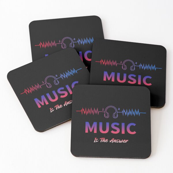 Item preview, Music Is The Answer designed and sold by Six Deers.
