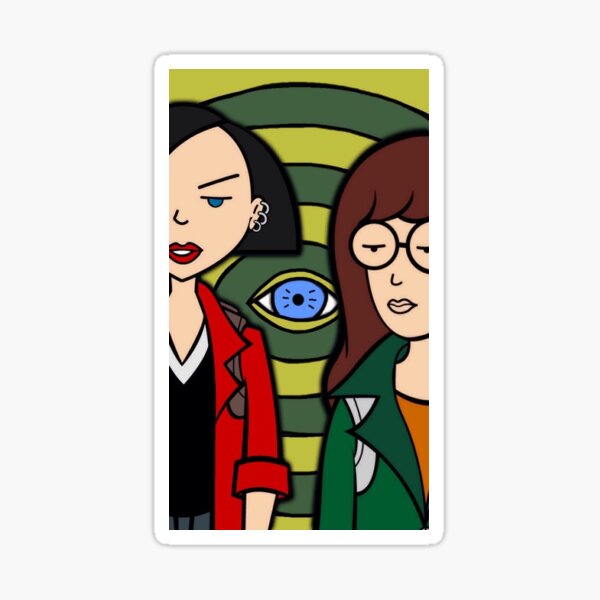 Item preview, daria and jane sick sad world designed and sold by punkringworm.