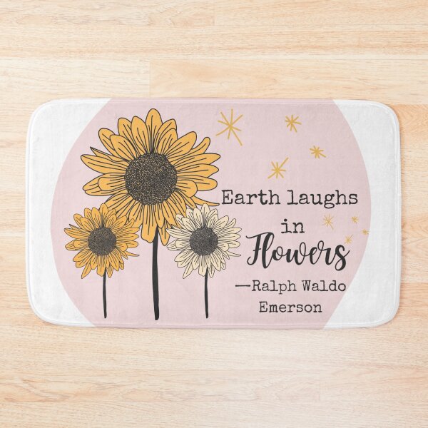 Item preview, Copy of Earth Laughs in Flowers, Ralph Waldo Emerson  designed and sold by Dollfacedesign.