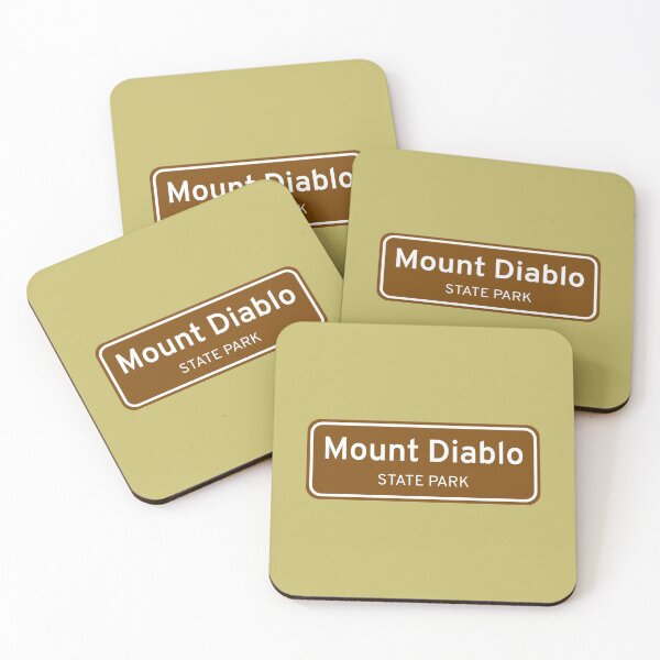 Item preview, Mount Diablo California Parks Street Sign designed and sold by allcitymetro.