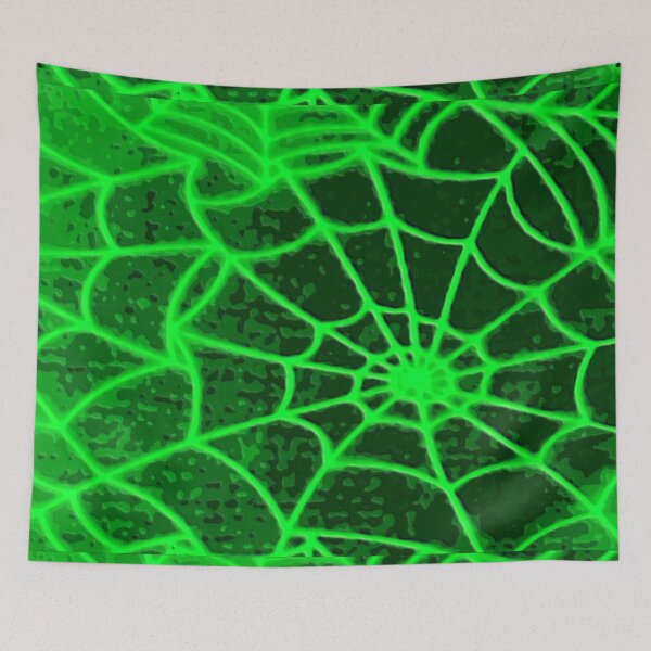 Item preview, Neon Web - Green designed and sold by DuskWingArts.