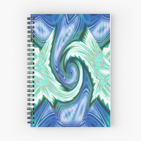 Artikelvorschau, Blue Wave Swirl entworfen und verkauft von Positivetown.