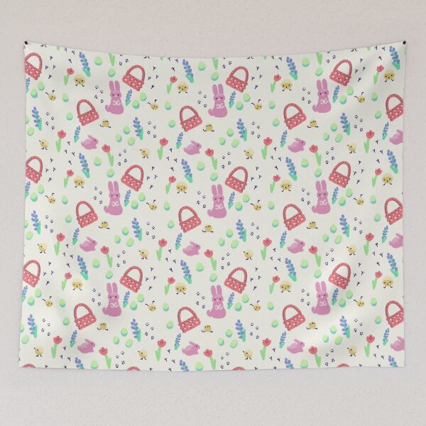 Item preview, Cute Spring Pattern in Cream designed and sold by AshHamilton.