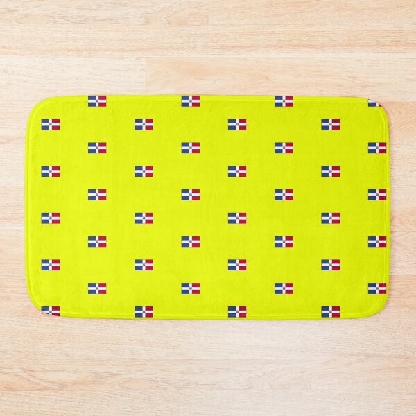 Item preview, Dominican Republic Flag on Yellow Background designed and sold by Shaxspere.