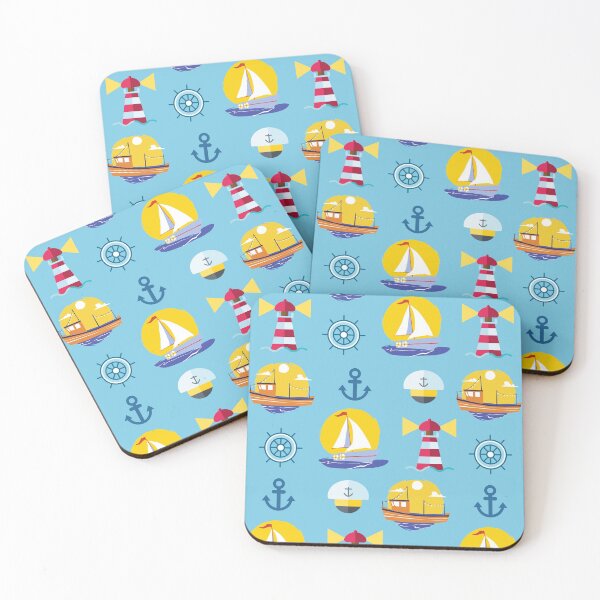 Item preview, Boat Pattern designed and sold by NatureGlow.