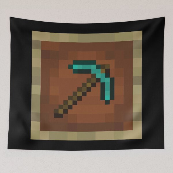 Item preview, Minecraft Item Frame Diamond Pickaxe designed and sold by Saikishop.