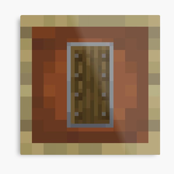 Minecraft Item Fishing Rod Metal Print for Sale by Saikishop