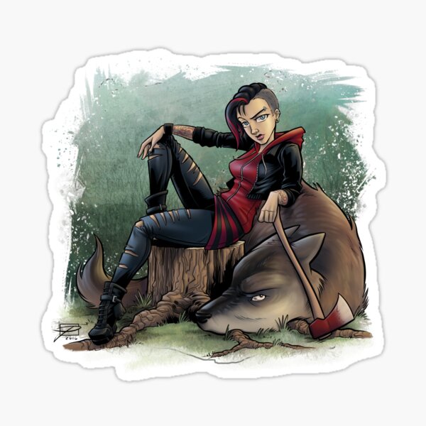 Item preview, Little Red - Fury Tales #1 designed and sold by powersdesign.