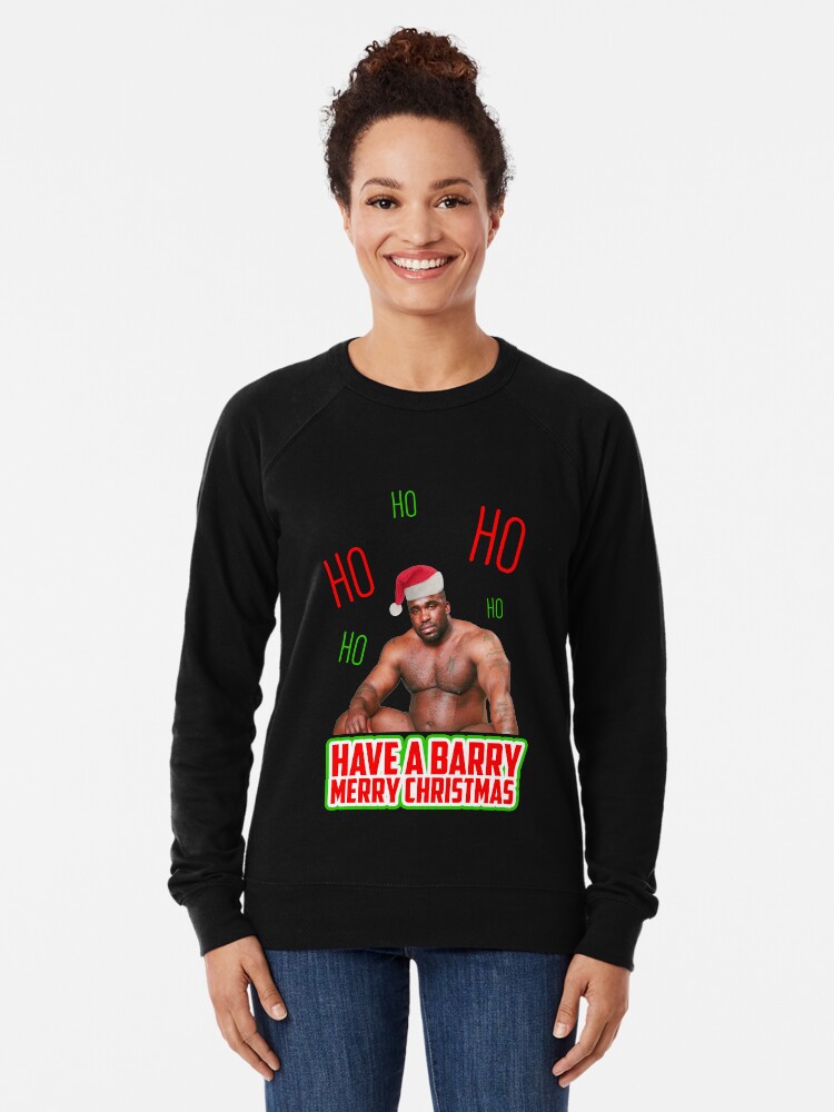 barry wood christmas jumper