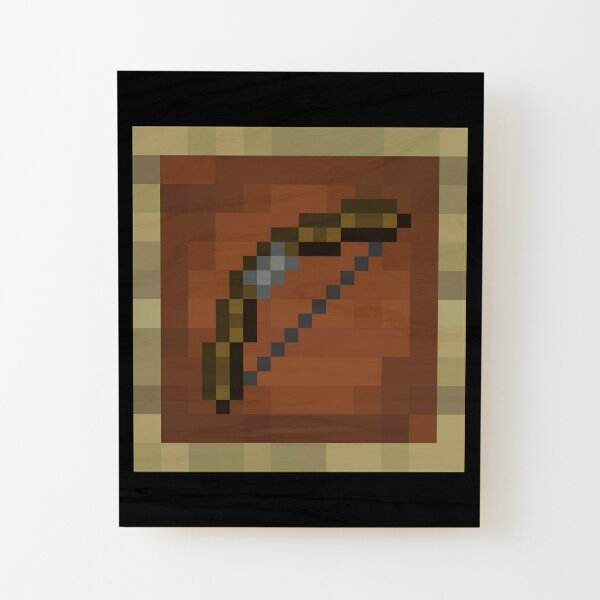 Minecraft Item Fishing Rod | Art Board Print