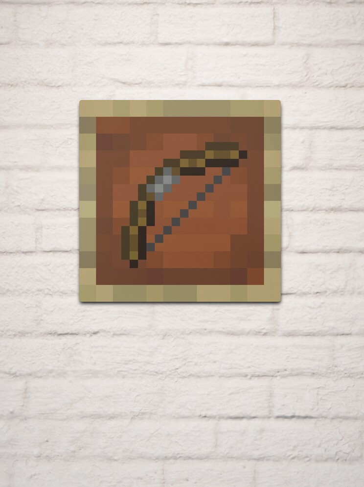 Minecraft Item Fishing Rod Art Board Print for Sale by Saikishop